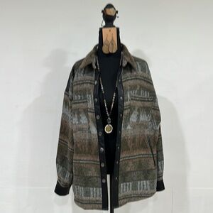 Women’s Southwestern Jacket with handmade Necklace, Earrings & Bracelet